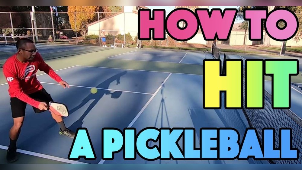 How to Hit a Pickleball