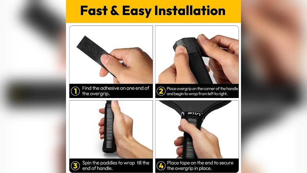 How to Wrap a Pickleball Paddle Handle