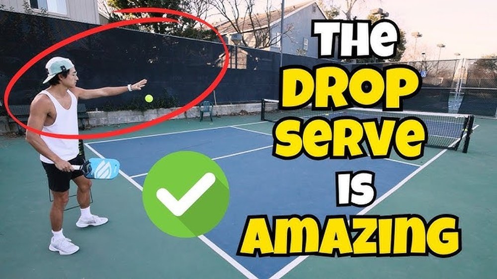 What is a Drop Serve in Pickleball