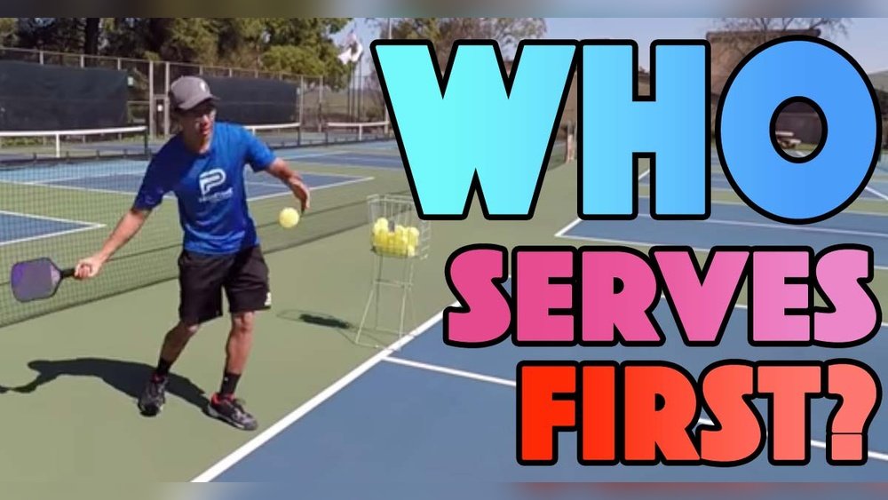 Who Serves First in Pickleball