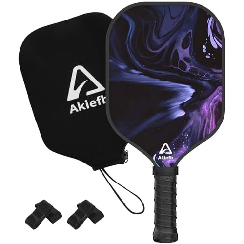 Akiefb Pickleball Paddles, T300 Carbon Fiber Pickleball...