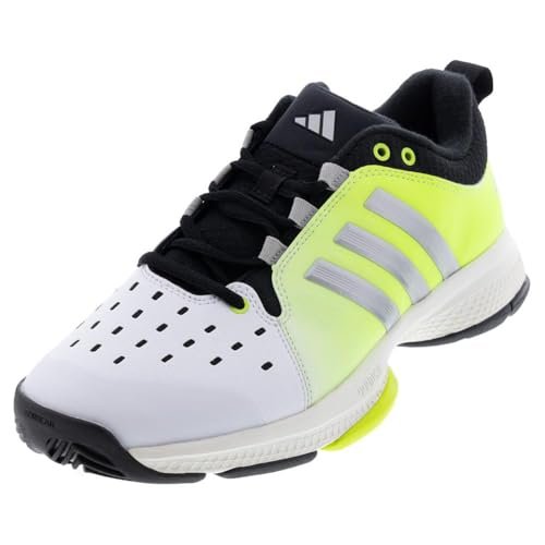 Adidas Men's Court Pickleball, White/Silver Metallic/Black,...