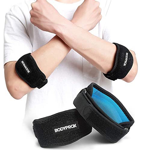 Bodyprox Elbow Brace 2 Pack for Tennis and Golfers.