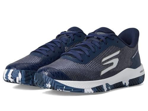 Skechers Mens Pickleball Viper Court Pro 2.0 Sneaker Navy