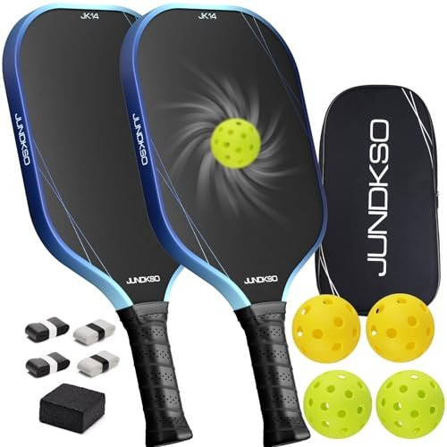 Pickleball Paddles Set of 2 - Graphite Carbon Fiber USAPA