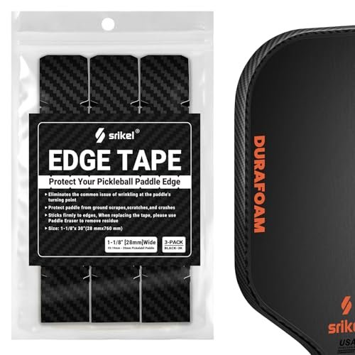 Srikel Pickleball Edge Guard Tape – Pickleball Paddle...