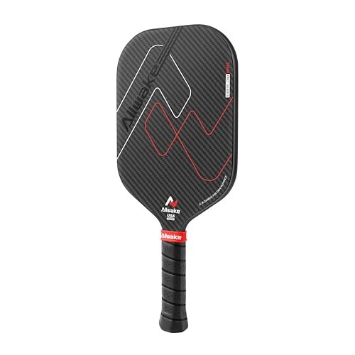 Pickleball Paddles, 3K Raw Carbon Fiber Pickleball Paddle,...