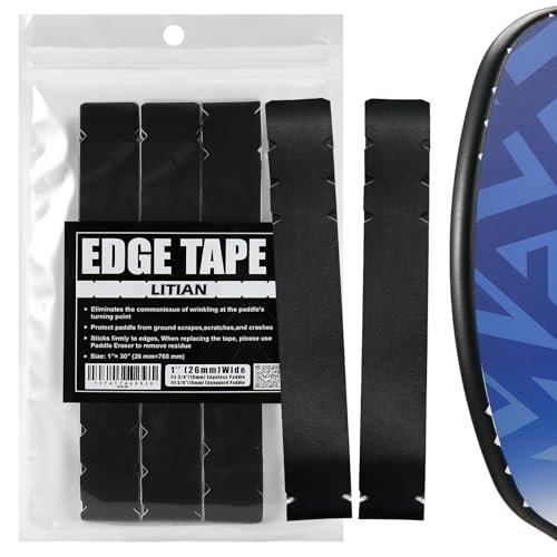 LITIAN Pickleball Edge Guard Tape - 5 Pack Protection Tapes.