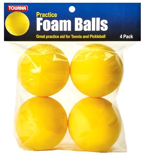 Foam Pickleballs for Quiet Pickleball Practice 4 Pack