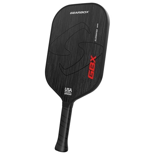 Gearbox GBX 8.0 oz Elongated Pickleball Paddle, T700 Carbon...