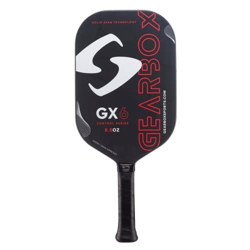 Gearbox GX6 Control 8.5oz 3-15/16in Carbon Fiber Red...