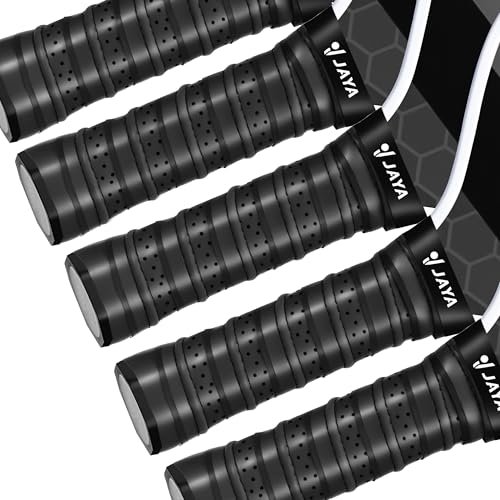 JAYA Extra-Length Pickleball Paddle Grip Tape, Pack of 5...