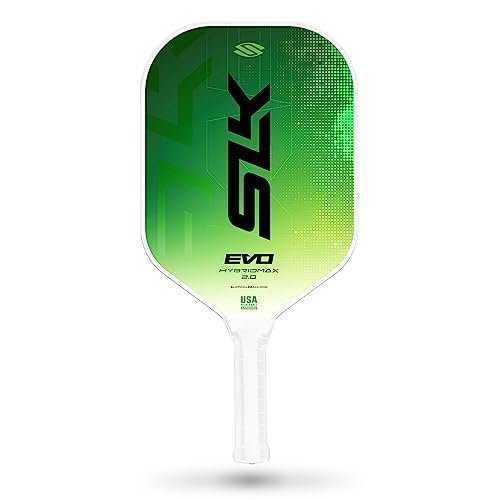 Selkirk Sport SLK Evo Hybrid XL Pickleball Paddle, Green.
