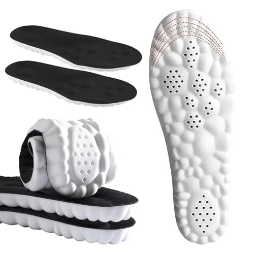 DWTWLE 4D Cloud Insoles for Men and Women Memory Foam.