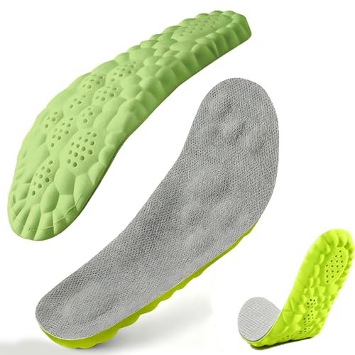 Solara Insoles, Pickleball Insoles, 4D Memory Foam Arch...