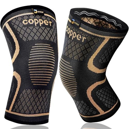 Copper Knee Braces for Men and Women Compression and Pain