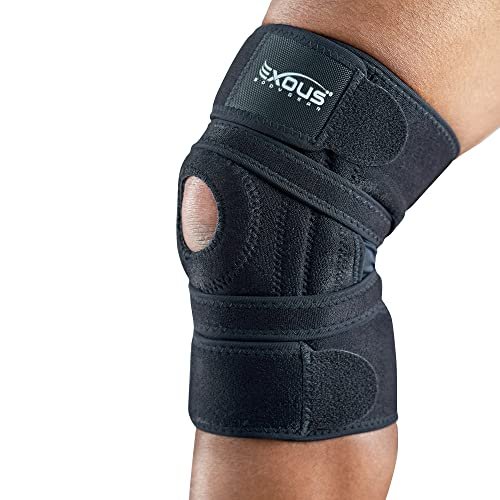 EXOUS BODYGEAR Knee Brace Meniscus Tear Support Adjustable...