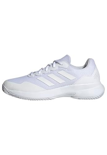 Adidas Mens Game Court 2 White/White/Matte Silver 10.5