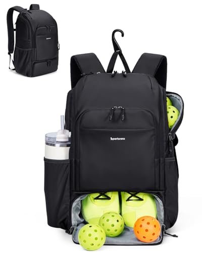 sportsnew Pickleball Bag, Waterproof Pickleball Backpack...