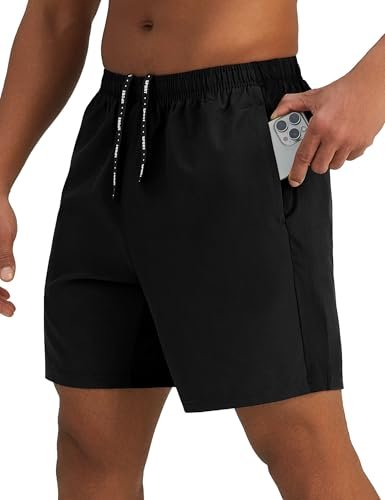 Pesfix Mens 7'' Lightweight Athletic Shorts Quick Dry...
