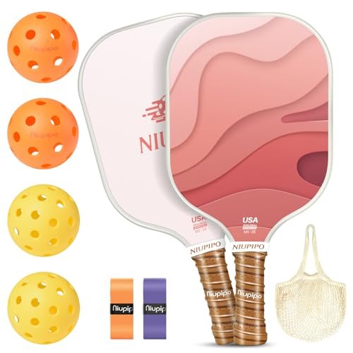 niupipo Pickleball Paddle, USA Approved Lightweight...