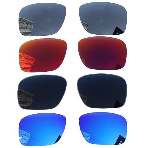 Acefrog 4 Pairs Polarized Replacement Lenses for Oakley...