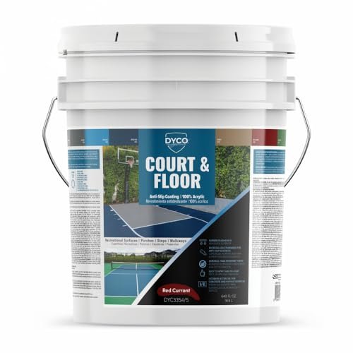 DYCO Court & Floor Anti-Slip Coating - Pavement, Cement &