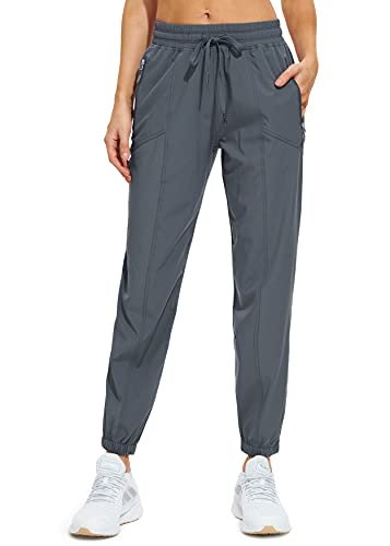 Libin Women's Lightweight Joggers Quick Dry Hiking Pants.