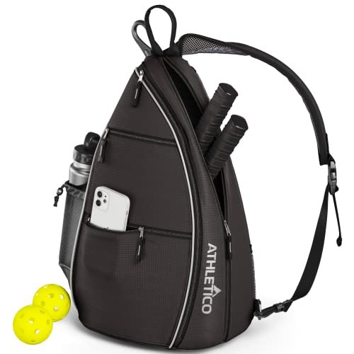 Athletico Sling Bag - Crossbody Backpack for Pickleball...
