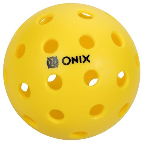 ONIX Pickleball Outdoor Pickleballs Pure 2 Durable Optimal...
