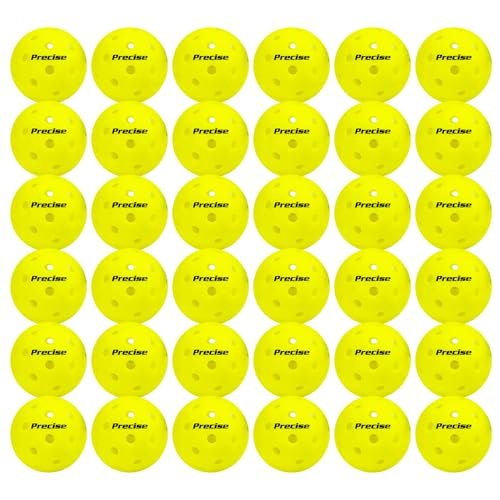 PRECISE Pickleball Balls – Outdoor A 40 Model, USAPA...