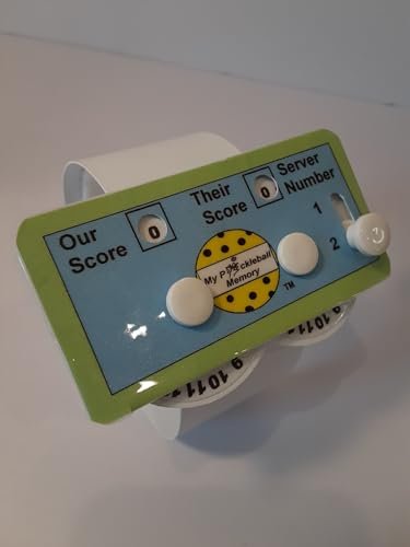 My Pickleball Memory Scorekeeper - Secure Wrist-Mounted for...