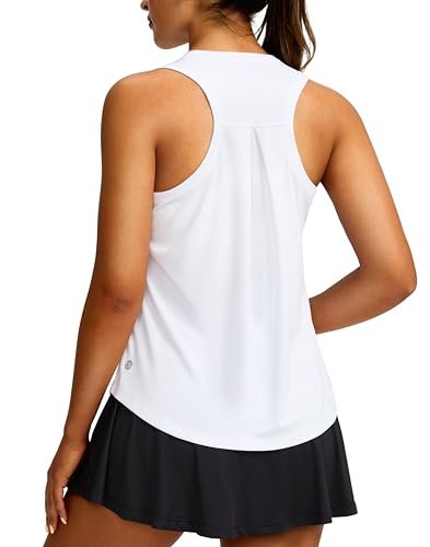 Women's Workout Tops Racerback Athletic Tank Tops Loose Fit.