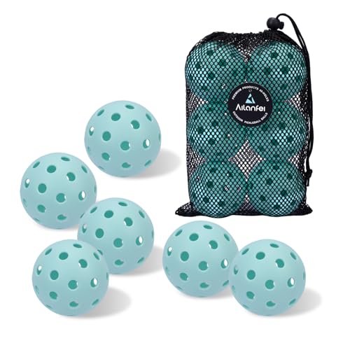 AILANFEI Pickleball Balls 6 Pack | 12 Pack Outdoor USAPA