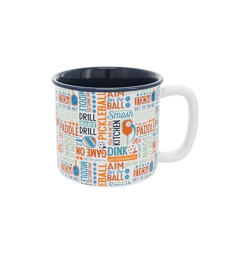 Pavilion Gift Company - Pickleball Word Splash Tea Mug