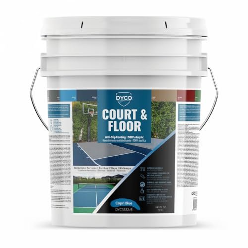 DYCO Court & Floor Anti-Slip Coating - Pickleball, Tennis &