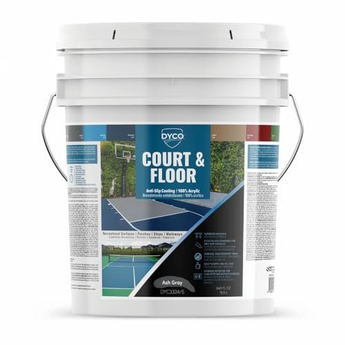 DYCO Court & Floor Anti-Slip Coating - Pavement, Cement,...