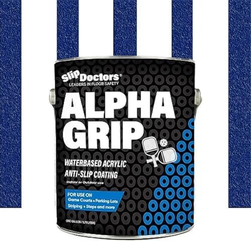 Alpha Grip Pickleball Court Paint for Concrete, Asphalt,...