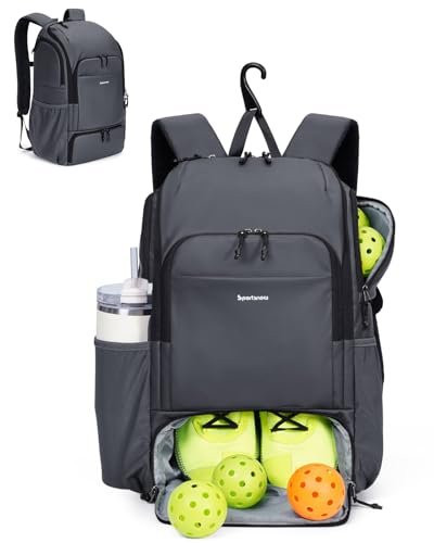 sportsnew Pickleball Bag, Waterproof Pickleball Backpack...