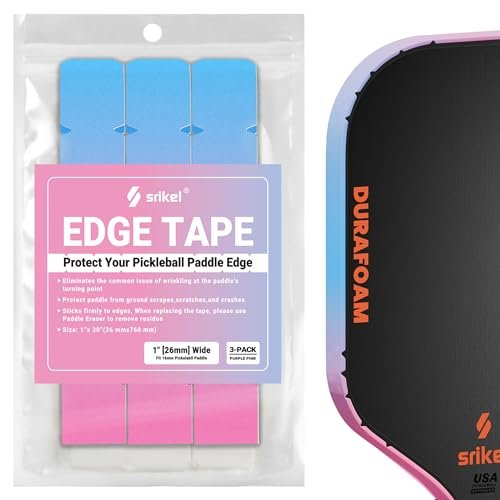 Srikel Pickleball Edge Guard Tape – Pickleball Paddle...