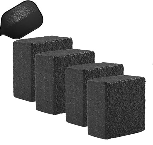 Angjiny 4 Pack Pickleball Paddle Eraser for Raw Carbon...