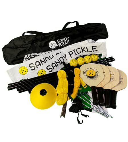 Sandy Pickle | Portable Beach & Grass Pickleball Set