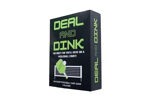 Deal and Dink: The Ultimate On-Court Pickleball Card Game.