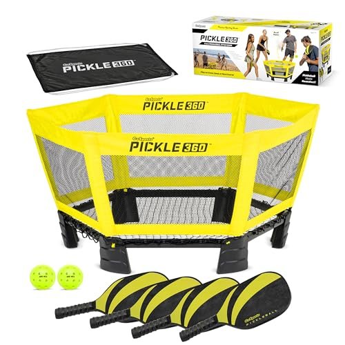 GoSports Pickle 360 Game Set - Pickleball Courtless Outdoor...