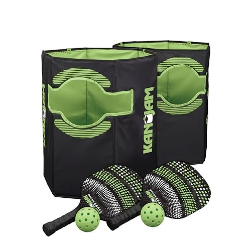 Kan Jam Pack ‘n Go Pickleball Portable 4 Player Set