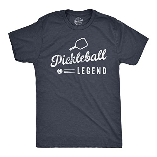 Mens Pickleball Legend T Shirt Funny Sarcastic Tee for Guys.
