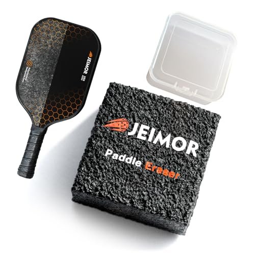 Jeimor Pickleball Paddle Eraser – Paddle Cleaner for Carbon...