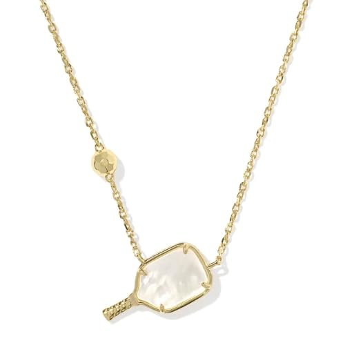 Kendra Scott Pickleball Short Pendant Necklace, 14k Gold...