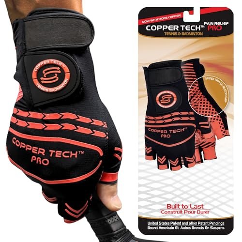 Copper Tech Pro Pickleball Gloves for Men and Women