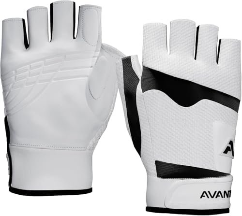 Avantic Fingerless Pickleball Glove with Padded Thumb and...